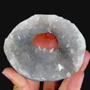 Rare Red Botryoidal Fluorites Natural mineral Specimen - image 6