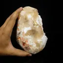 Rare Red Mordenite on Stilbite – Fibrous Zeolite Crystal Specimen - image 5