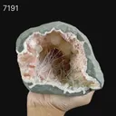 Rare Scolecite, Heulandite & Stilbite Semi-Geode Freestanding Natural Mineral Specimen – from Raigad,Maharashtra - image 2