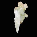 Rare Scolecite Spray with Green Apophyllite Crystals – Natural Indian Zeolite Specimen from Nashik, India DK150 - image 1