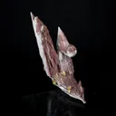 Rare Scolecite Spray with Red Hematite Inclusions & Calcite Crystals – Magnificent Indian Zeolite Mineral Specimen from Nashik - image 5