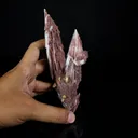 Rare Scolecite Spray with Red Hematite Inclusions & Calcite Crystals – Magnificent Indian Zeolite Mineral Specimen from Nashik - image 1