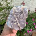 Rare Sky Blue Fluorite with Calcite Specimen from Pakistan - image 5