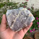 Rare Sky Blue Fluorite with Calcite Specimen from Pakistan - image 8