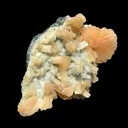 Rare Stellerite Cluster on Chalcedony Matrix - Zeolite Mineral Specimen from Nashik - image 5