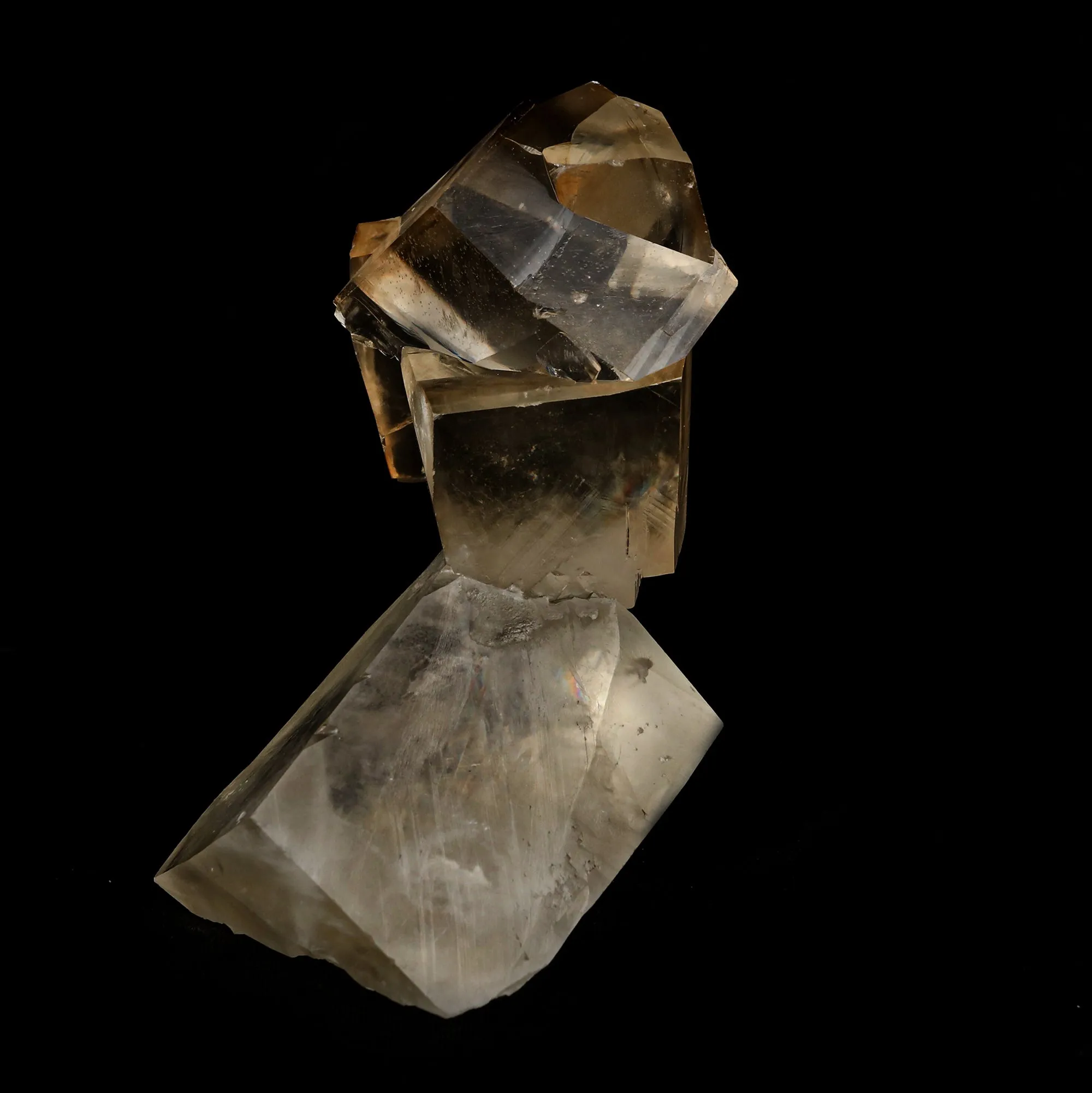 Rare Top-Grade Yellow Transparent Calcite Crystal – Jalgaon, Maharashtra, India | Collector Mineral Specimen - image 2