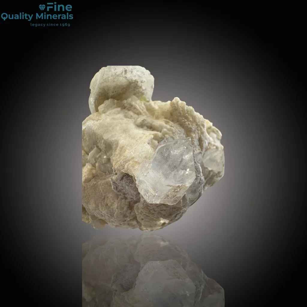 Rare Tourmaline and Quartz Fusion on Feldspar Matrix - image 3