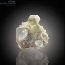 Rare Tourmaline and Quartz Fusion on Feldspar Matrix - image 4