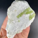 Rare Unique Shape Tourmaline Crystals on Matrix from Afghanistan - image 8