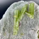 Rare Unique Shape Tourmaline Crystals on Matrix from Afghanistan - image 4