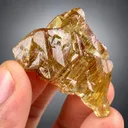 Rare Yellow Tanzanite Crystal with Unique Patterns from Tanzania - image 3