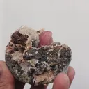 Raspberry red calcite chalcedony - image 4