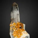 Rauchquarz from China, Fujian, Yunxiao Co., Tongbei, Wushan Spessartine Mine - image 1