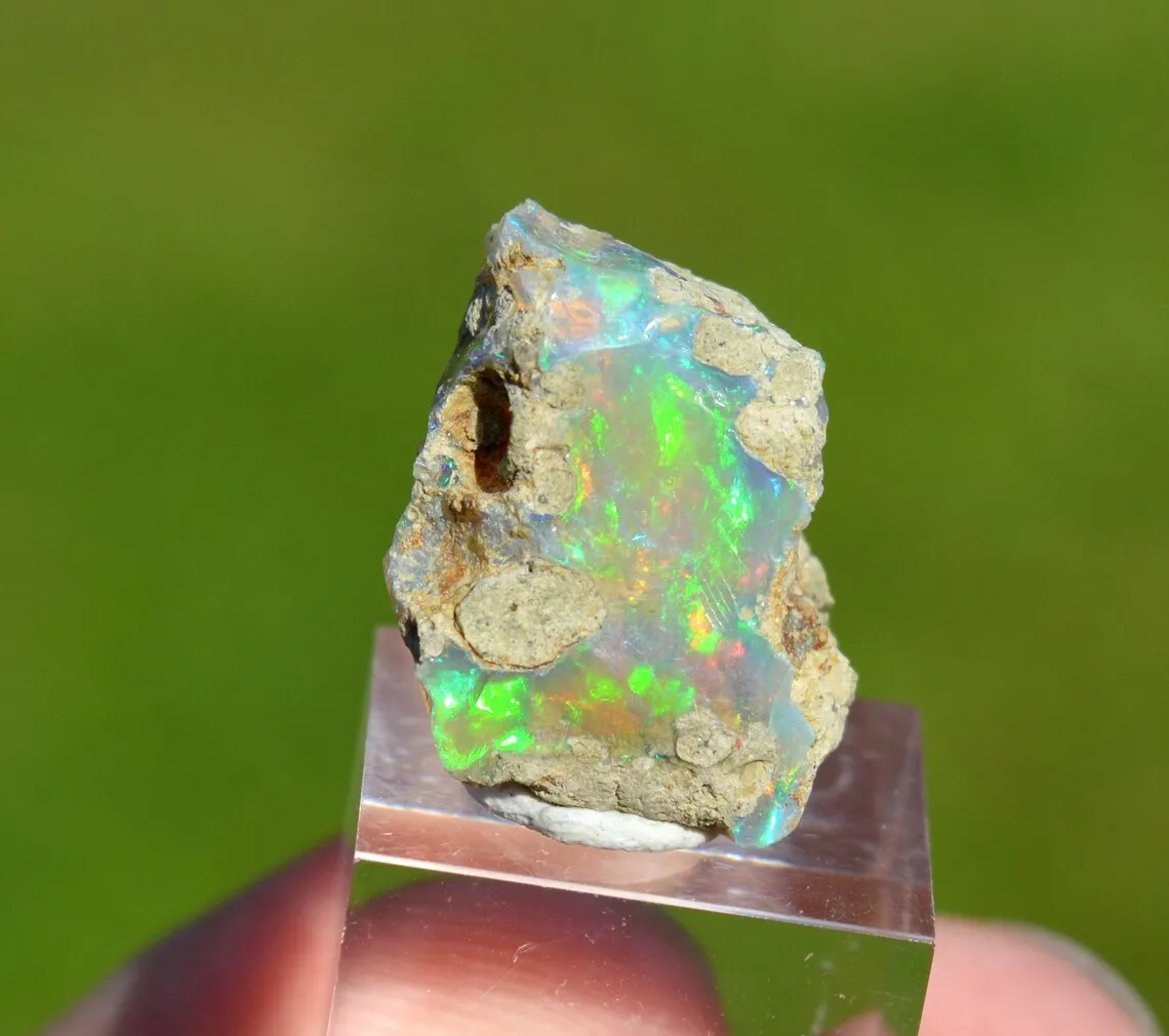 Raw opal - 17.2 carats - South Wollo Zone, Amhara Region, Ethiopia - image 2