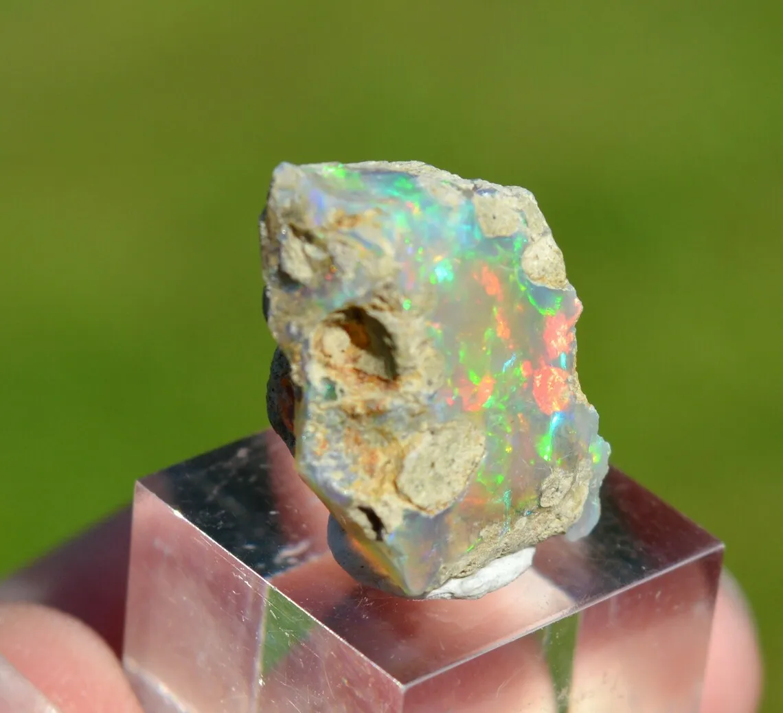 Raw opal - 17.2 carats - South Wollo Zone, Amhara Region, Ethiopia - image 5