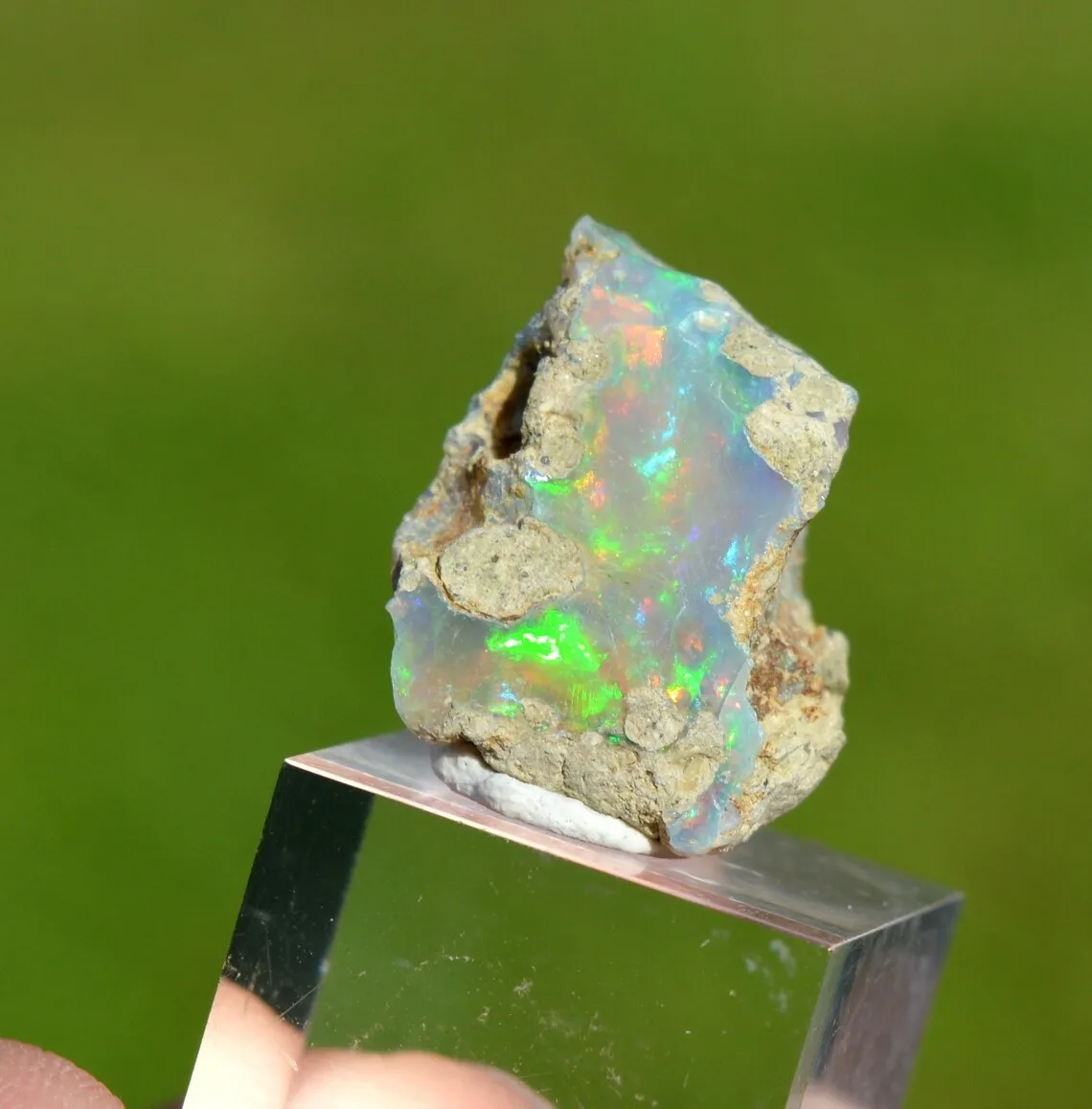 Raw opal - 17.2 carats - South Wollo Zone, Amhara Region, Ethiopia - image 4