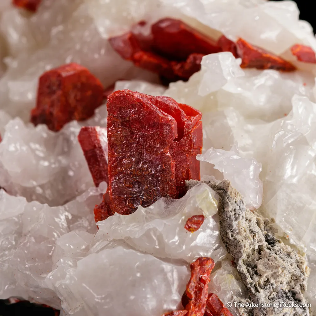 Realgar and Calcite - image 5