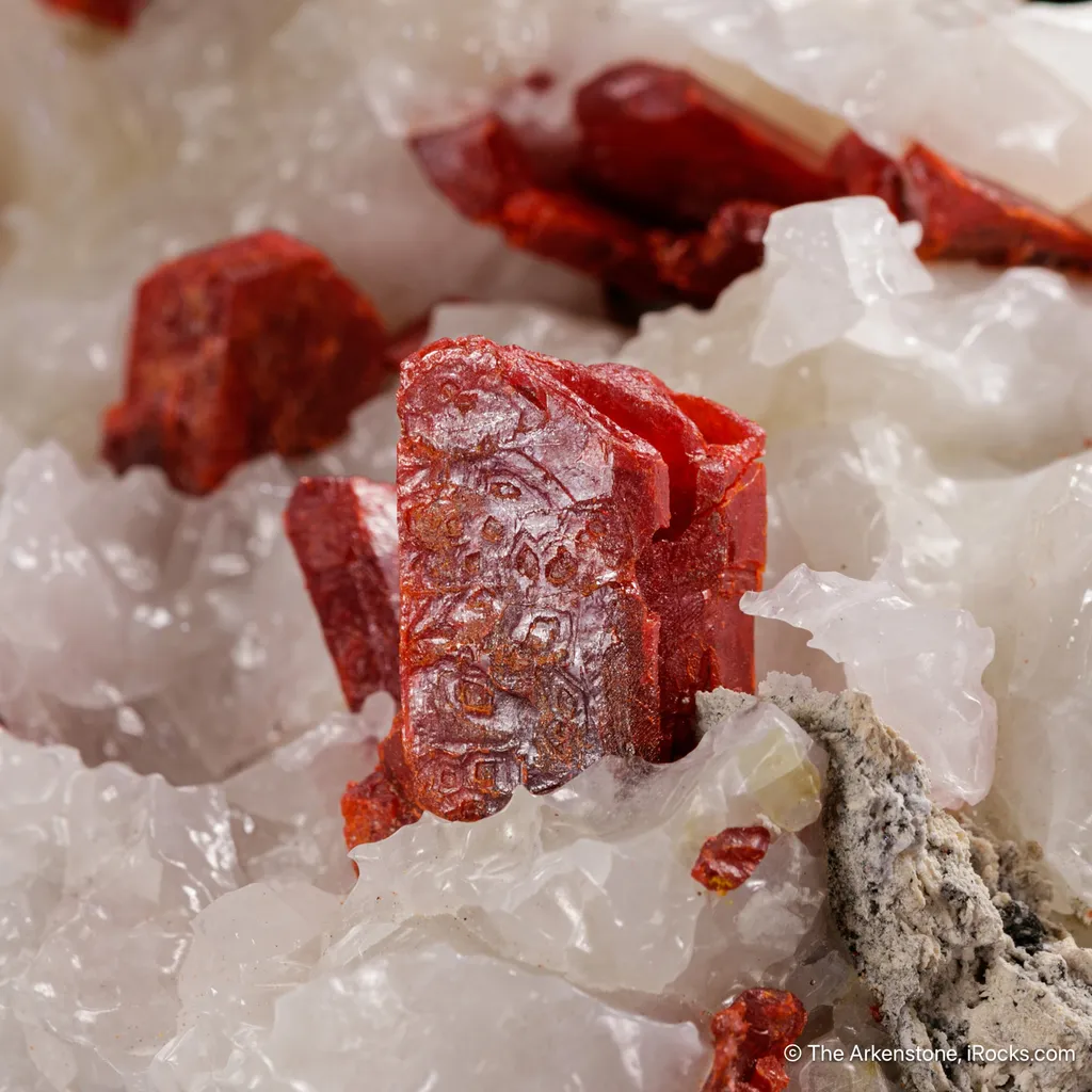 Realgar and Calcite - image 6