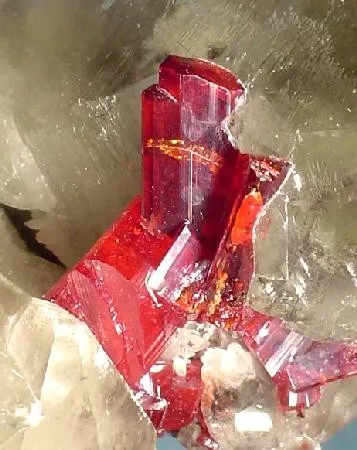Realgar, Calcite - image 2