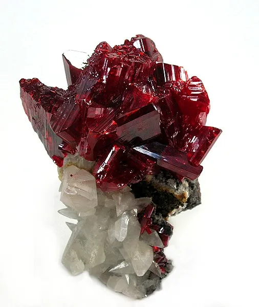 Realgar, Calcite image