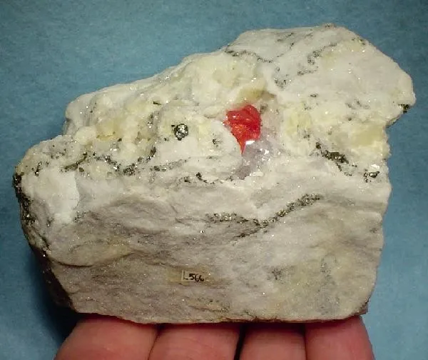 Realgar, Dolomite - image 1