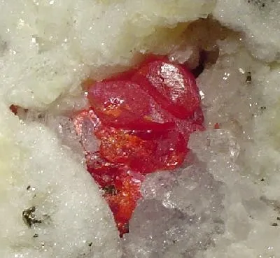 Realgar, Dolomite - image 2