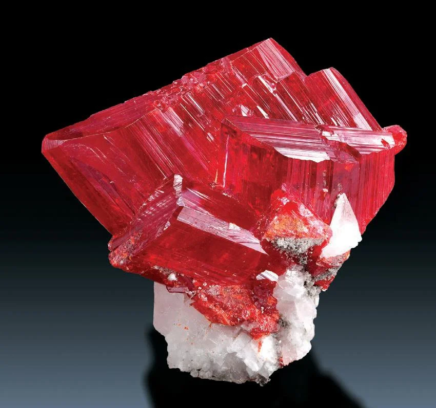 Realgar from Shimen Mine, Hunan, China image