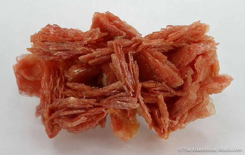 Realgar Incl. in Baryte - image 1