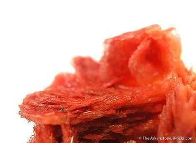 Realgar Included in Baryte - image 2