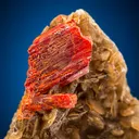 Realgar on Calcite - image 2
