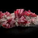 Realgar with Picropharmacolite & Calcite - image 1