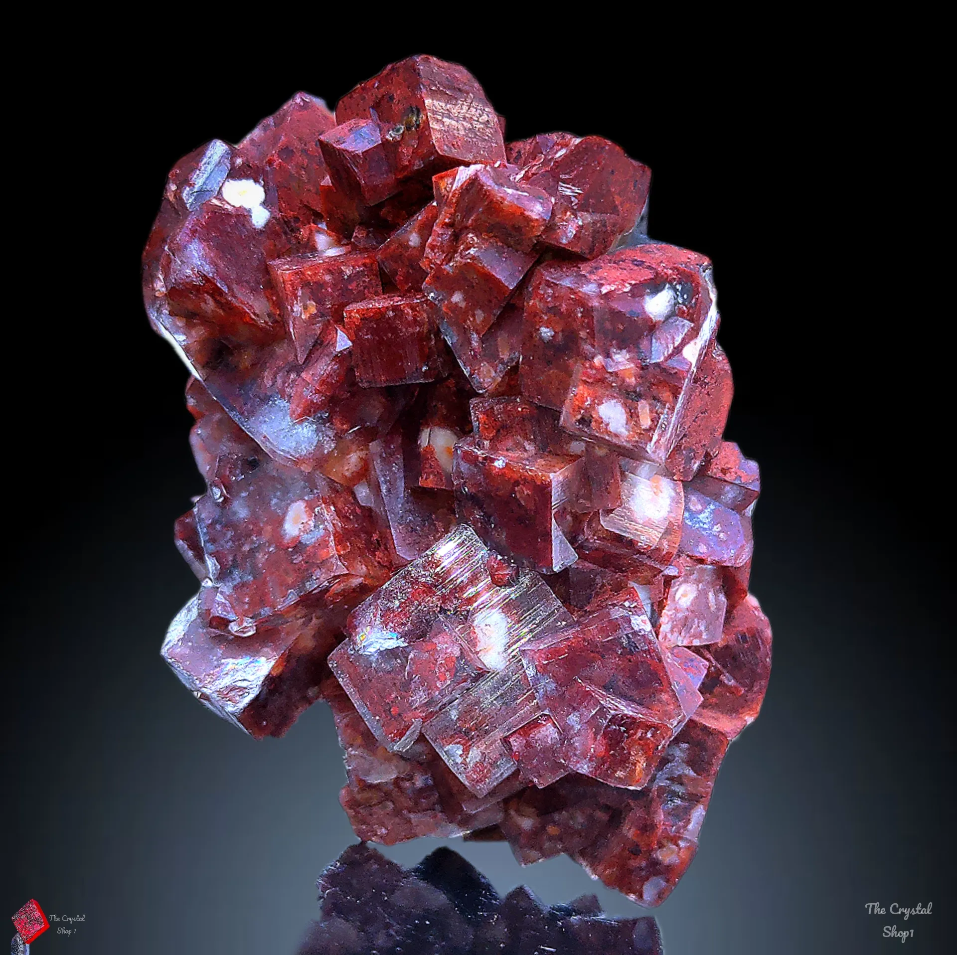 Red Apophyllite Specimen - image 3