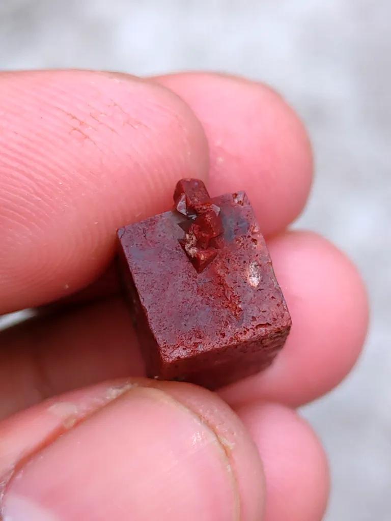 Red Apophyllite Specimen - image 5