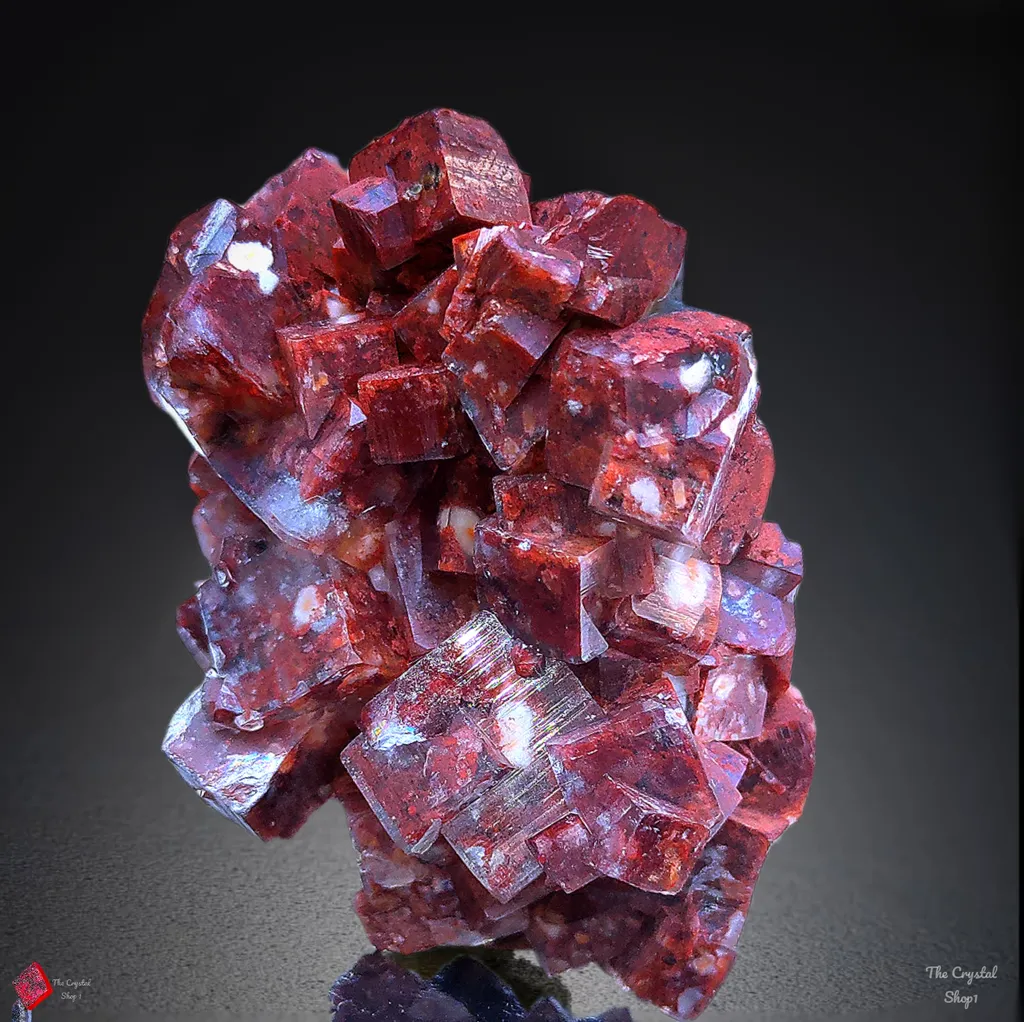 Red Apophyllite Specimen