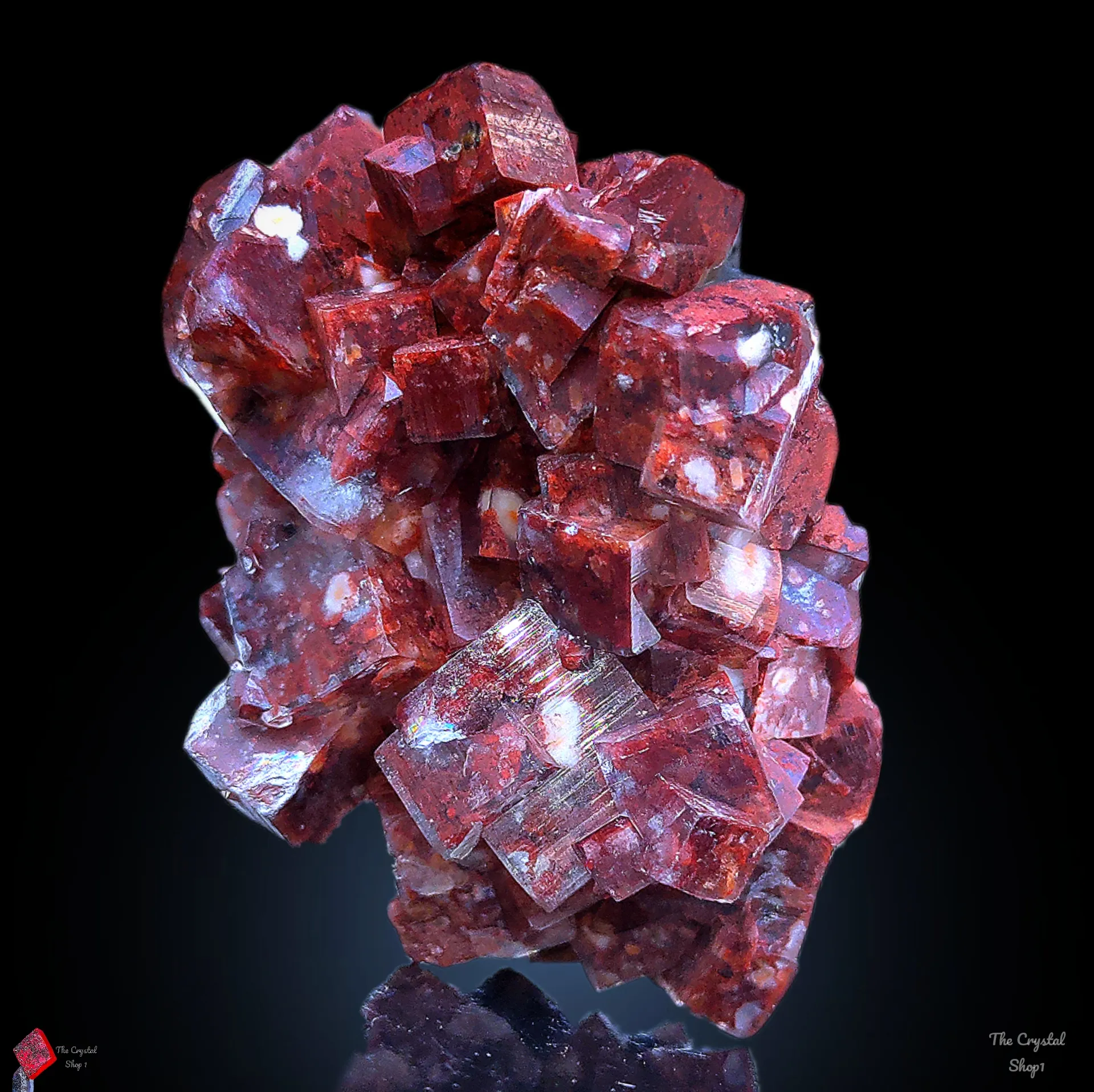 Red Apophyllite Specimen - image 4
