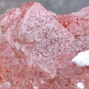 Red Apophyllite with Okenite Natural mineral Specimen - image 4