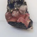 Red Calcite black calcite from India, Madhya Pradesh, Deshgaon - image 2