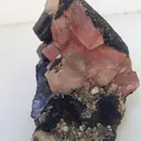 Red Calcite black calcite from India, Madhya Pradesh, Deshgaon - image 1