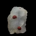 Red Fluorite Rare Natural mineral Specimen - image 1