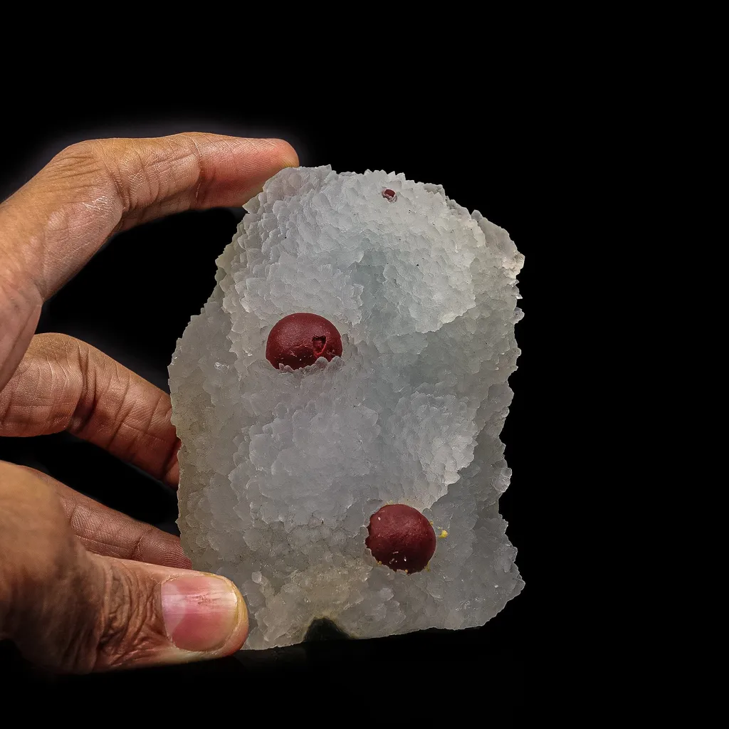 Red Fluorite Rare Natural mineral Specimen - image 4