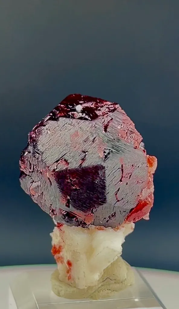 Red Garnet crystal from Pakistan, - image 6