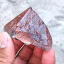 Red Hematite Amethyst Crystal - image 2