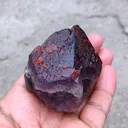 Red Hematite Amethyst Crystal - image 6