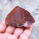 Red Hematite Amethyst Crystal - image 5