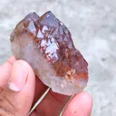 Red Hematite phantom quartz - image 6