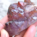 Red Hematite phantom quartz - image 3