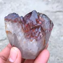 Red Hematite phantom quartz 🌇 Natural minerals specimen - image 2