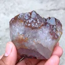 Red Hematite phantom quartz 🌇 Natural minerals specimen - image 3