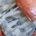 Red Heulandite on Chalcedony - image 7