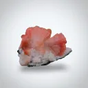 Red Heulandite on prehnte Specimen. - image 5